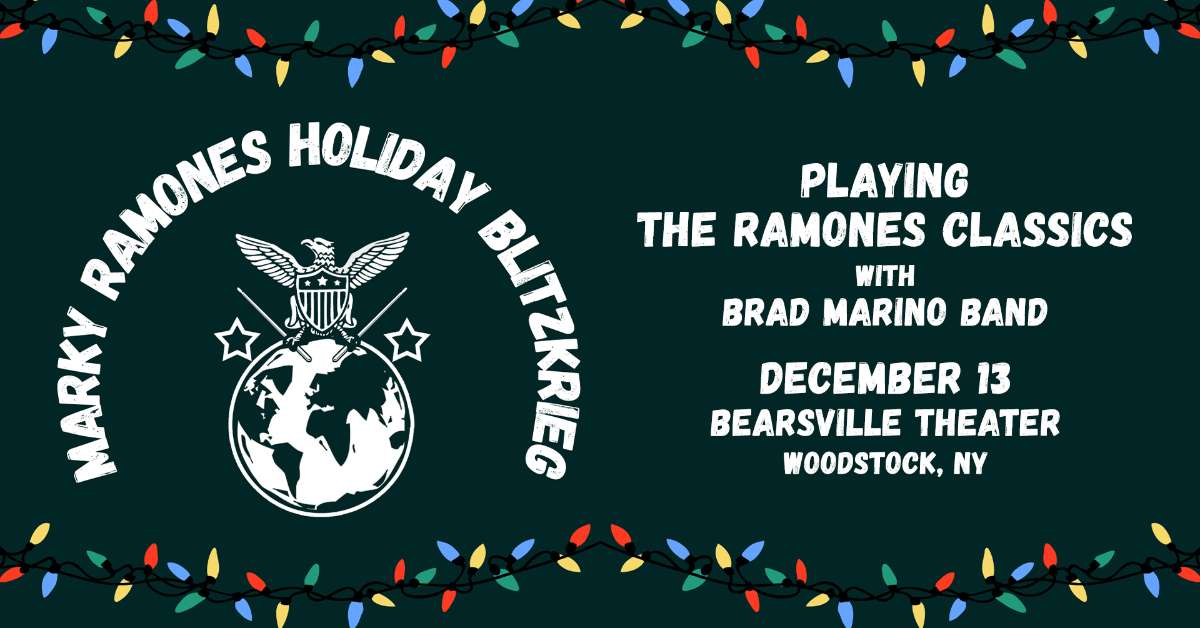 Marky Ramones Holiday Blitzkrieg Playing The Ramones Classics