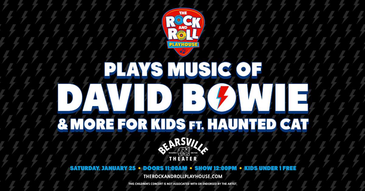 The Rock and Roll Playhouse Plays Music of David Bowie + More for Kids