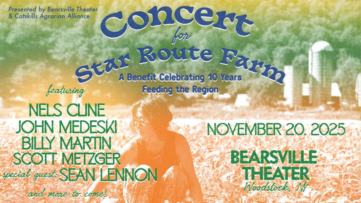 Concert For Star Route Farm with Nels Cline, John Medeski, Billy Martin, Scott Metzger