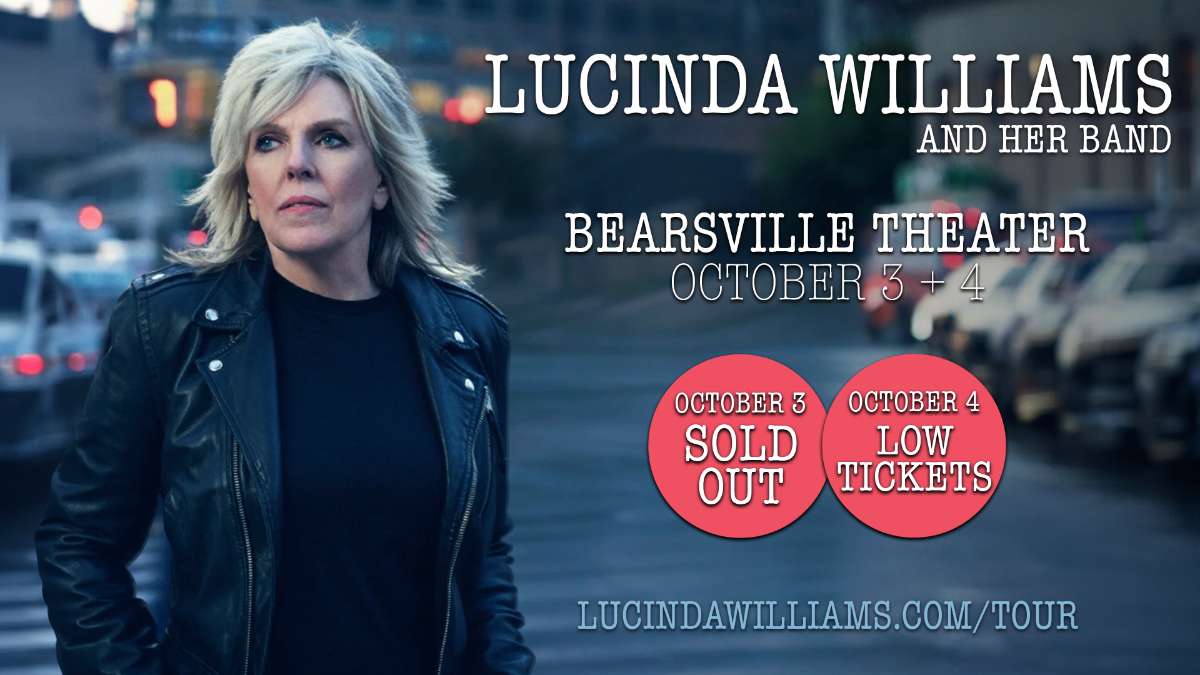 SOLD OUT Lucinda Williams and her band