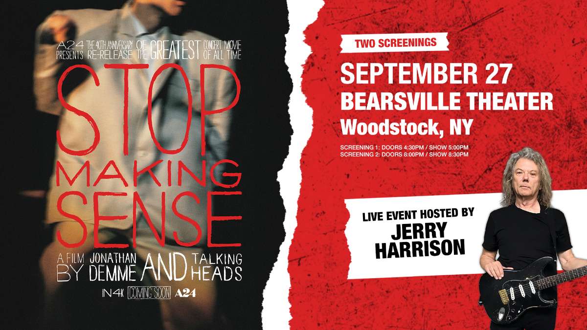 Stop Making Sense: A Film by Jonathan Demme and Talking Heads Live Event Hosted by Jerry Harrison