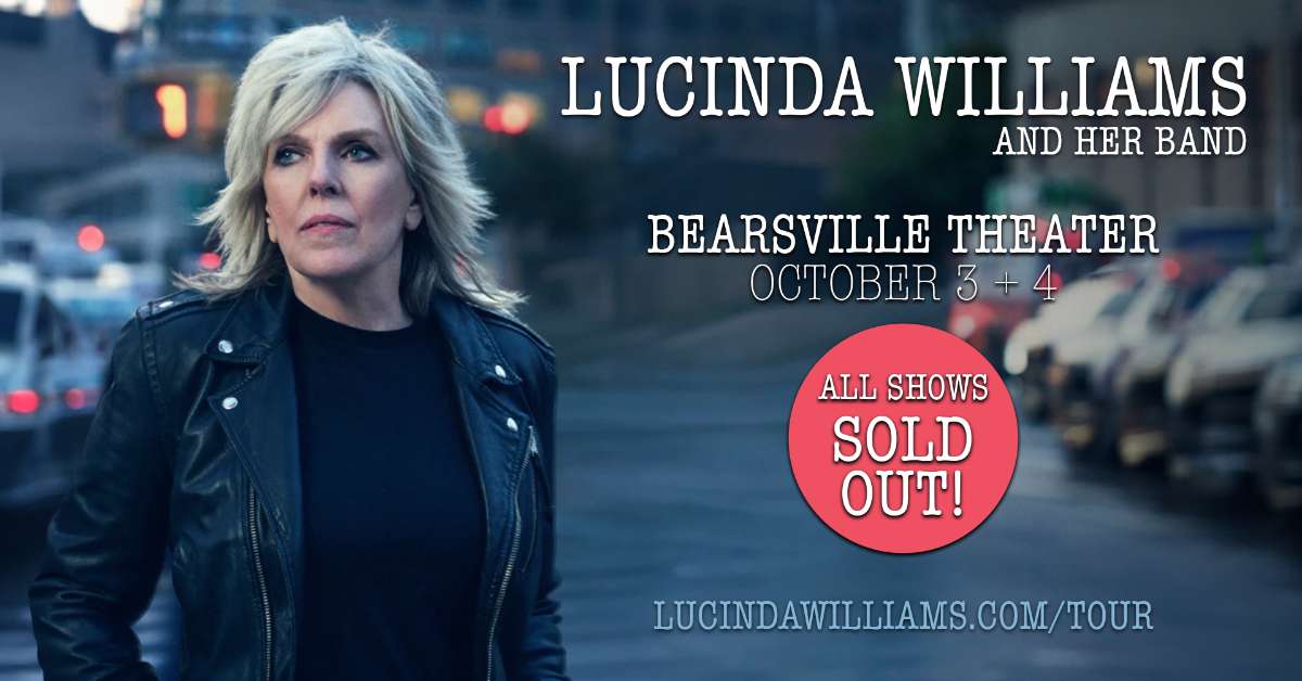 SOLD OUT Lucinda Williams and her band