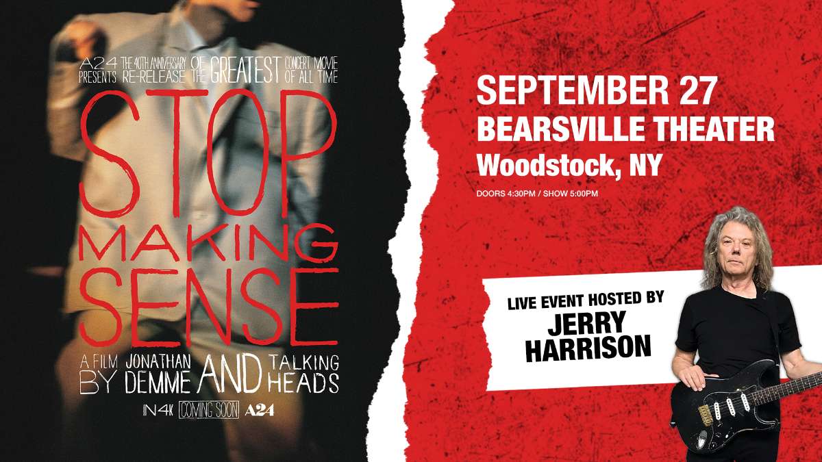 Stop Making Sense: A Film by Jonathan Demme and Talking Heads Live Event Hosted by Jerry Harrison